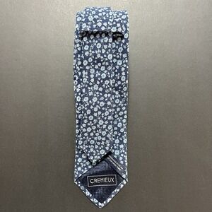 Cremieux Tie Blue Floral Print Buiness Formal Wedding‎ Career
